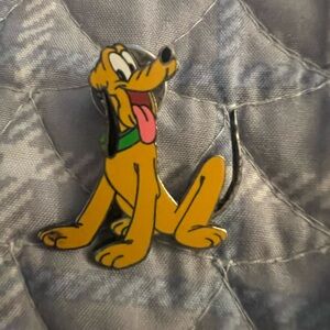 2000Disney Pluto Dog Pin - Yellow and Black